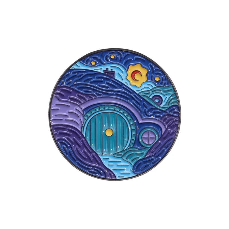 Fantasy Starry Night Pin