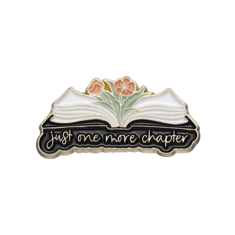 Book Nerd Pin