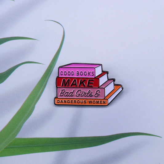 Bookish Enamel Pin