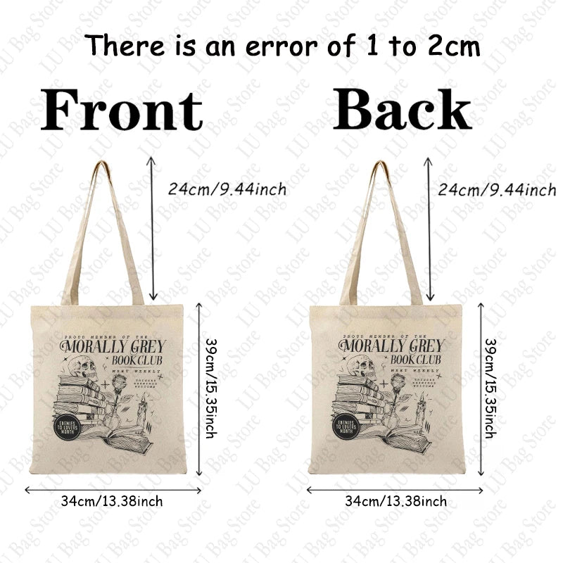 Morally Grey Book Club - Tote Bag